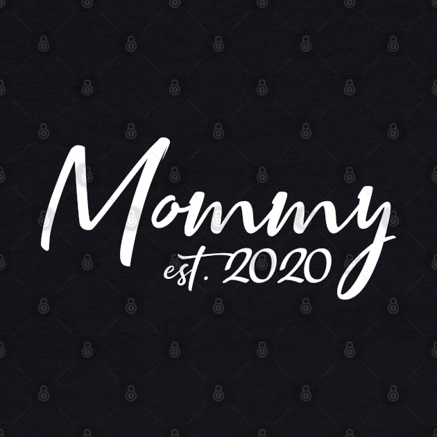 Mommy Est. 2020 New Mom Gifts For Mothers day, Birthday by Boneworkshop